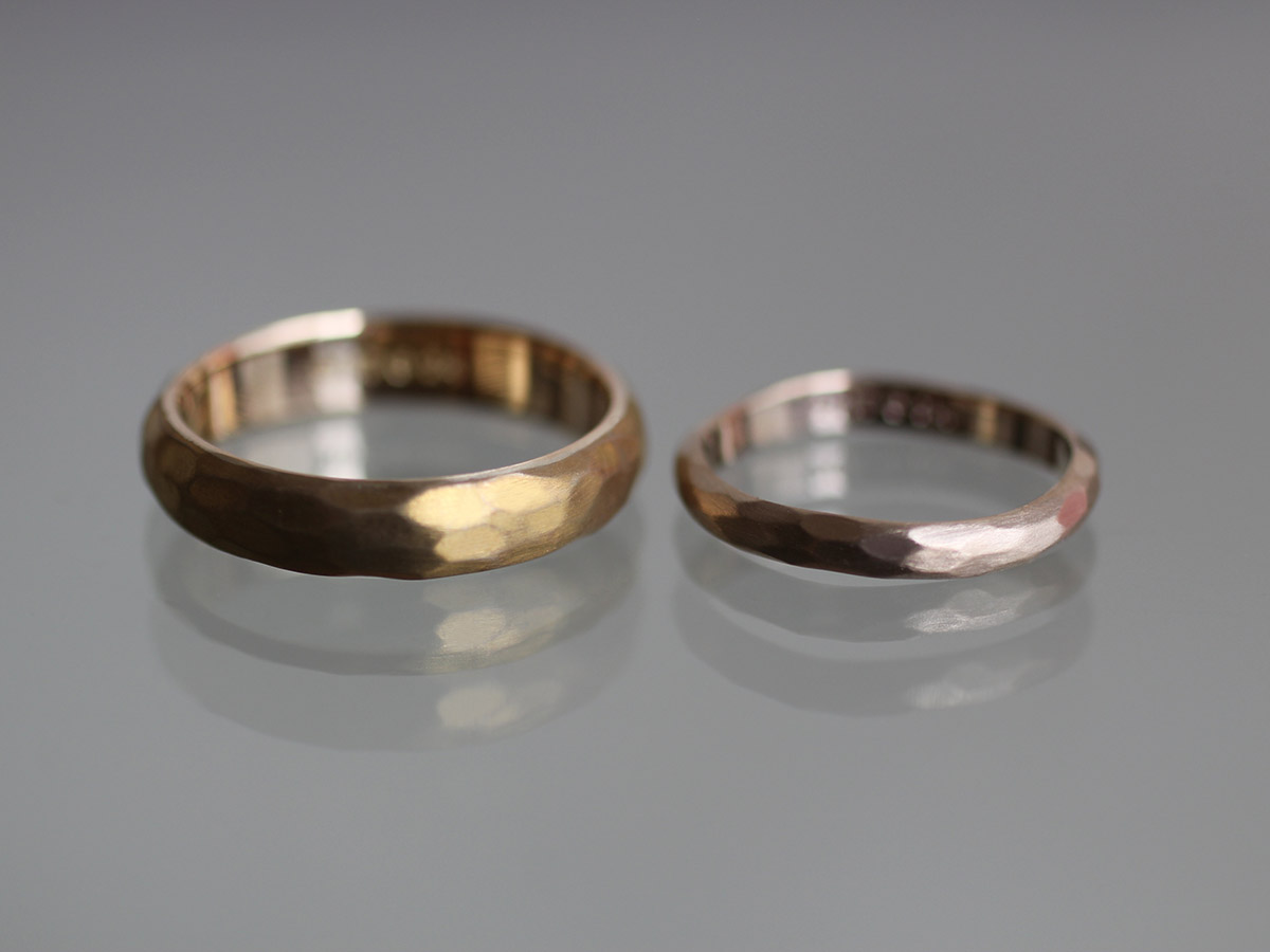 真鍮　結婚指輪　マリッジリング