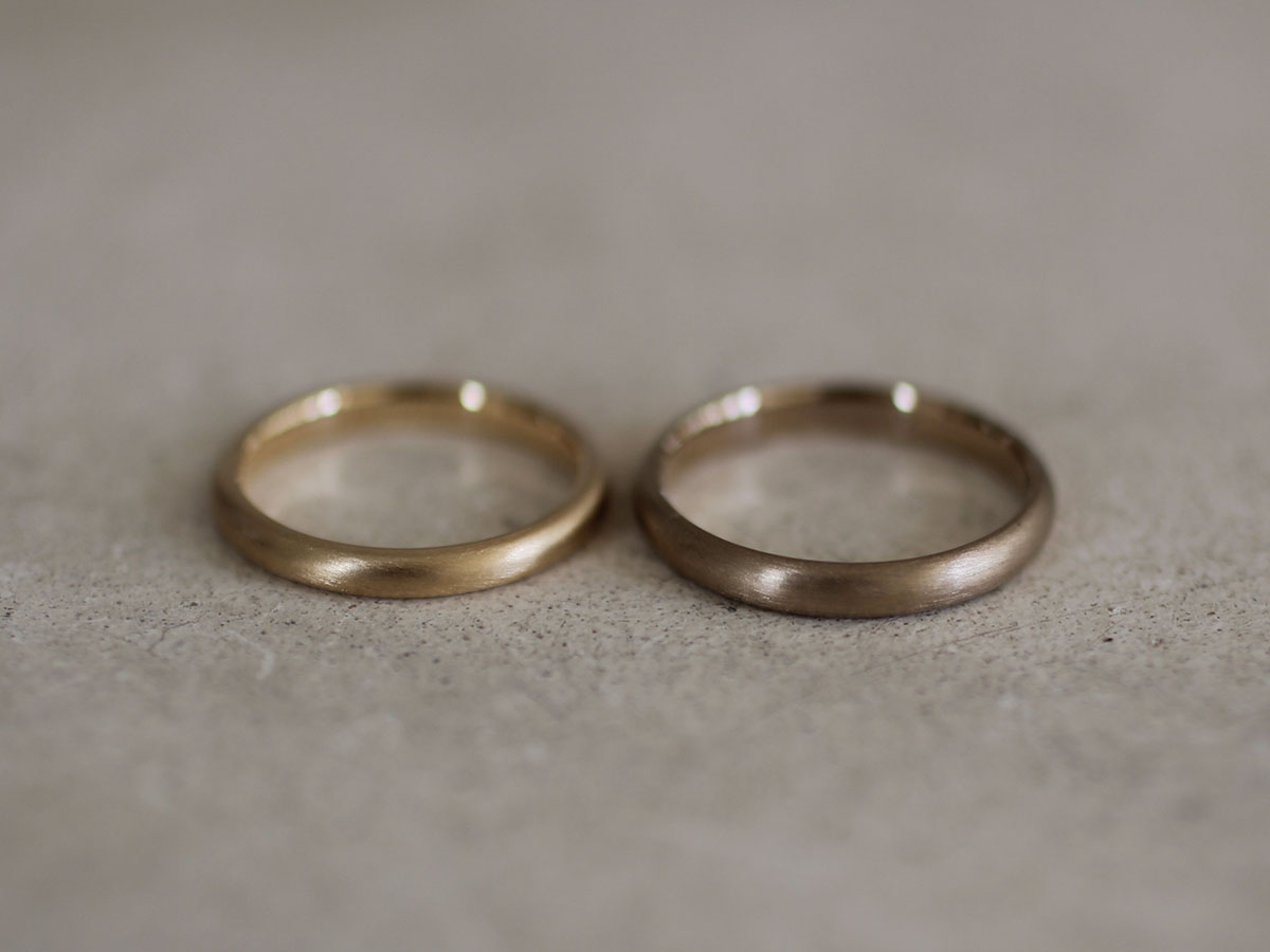 シンプル　マリッジリング  結婚指輪